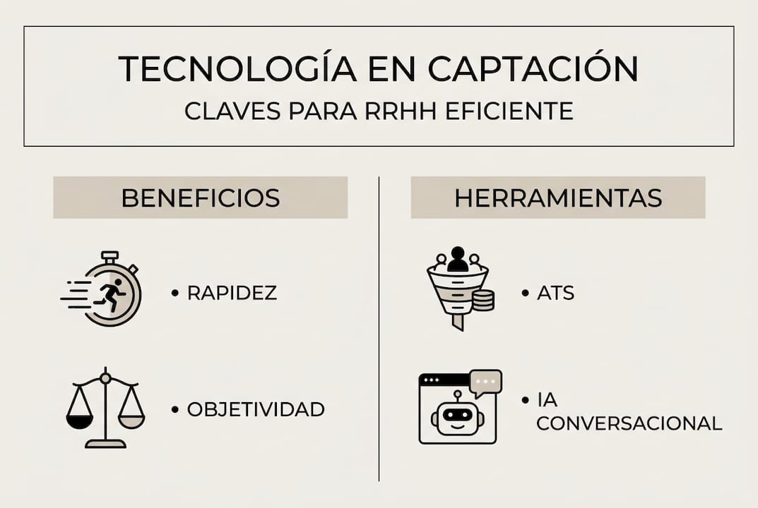 Infografía: Cómo la tecnología está transformando la gestión de Recursos Humanos