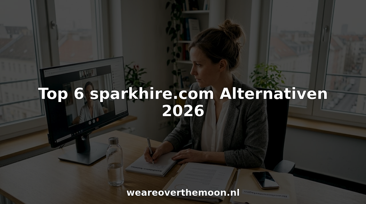 Personalverantwortliche/r sichtet das Bewerbungsvideo eines Kandidaten und beurteilt dessen Auftreten und Qualifikation.