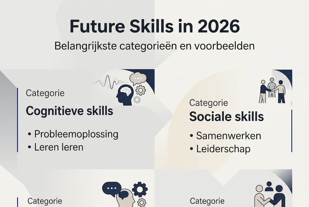 Overzicht van future skills in een handige infographic