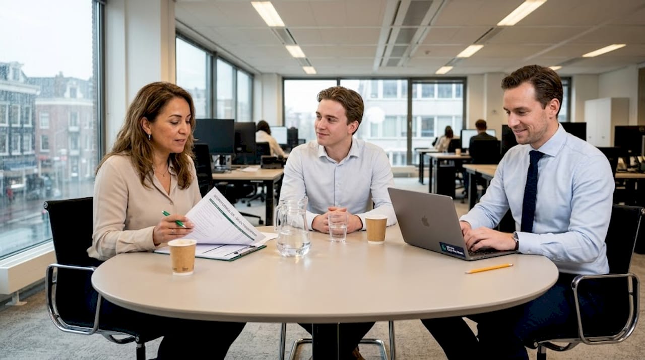 HR-panel voert een open en eerlijk sollicitatiegesprek
