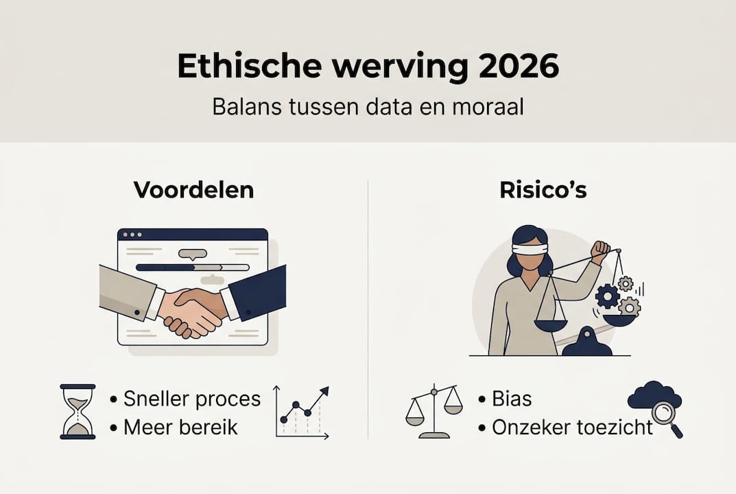 Infographic: een helder overzicht van ethisch en datagedreven werven