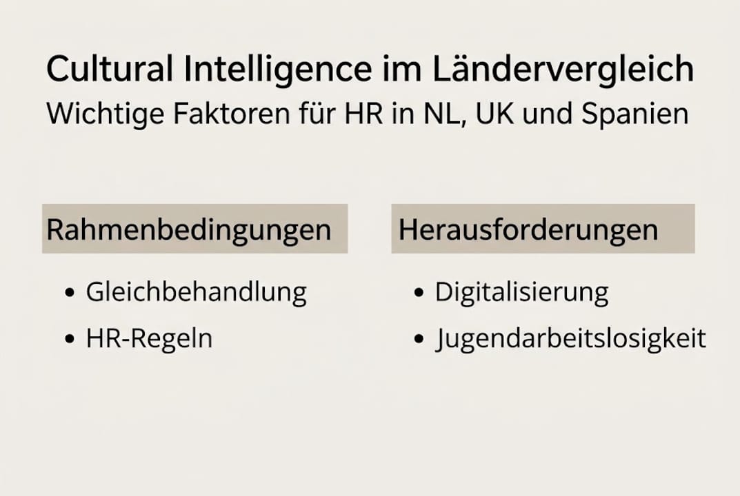 Infografik: Kulturelle Intelligenz im internationalen Vergleich