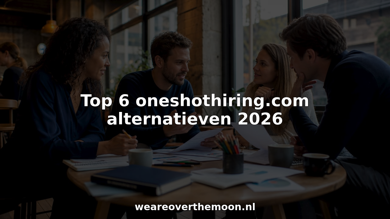Het HR-team overlegt over mogelijke alternatieven voor het huidige recruitmentplatform.
