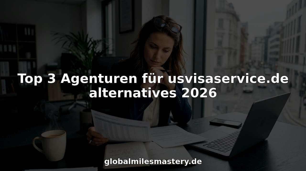 Eine Frau sitzt am Schreibtisch und prüft verschiedene Möglichkeiten, ein US-Visum zu beantragen.
