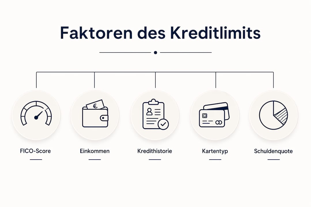Übersicht: Welche Faktoren beeinflussen das Kreditlimit in den USA?