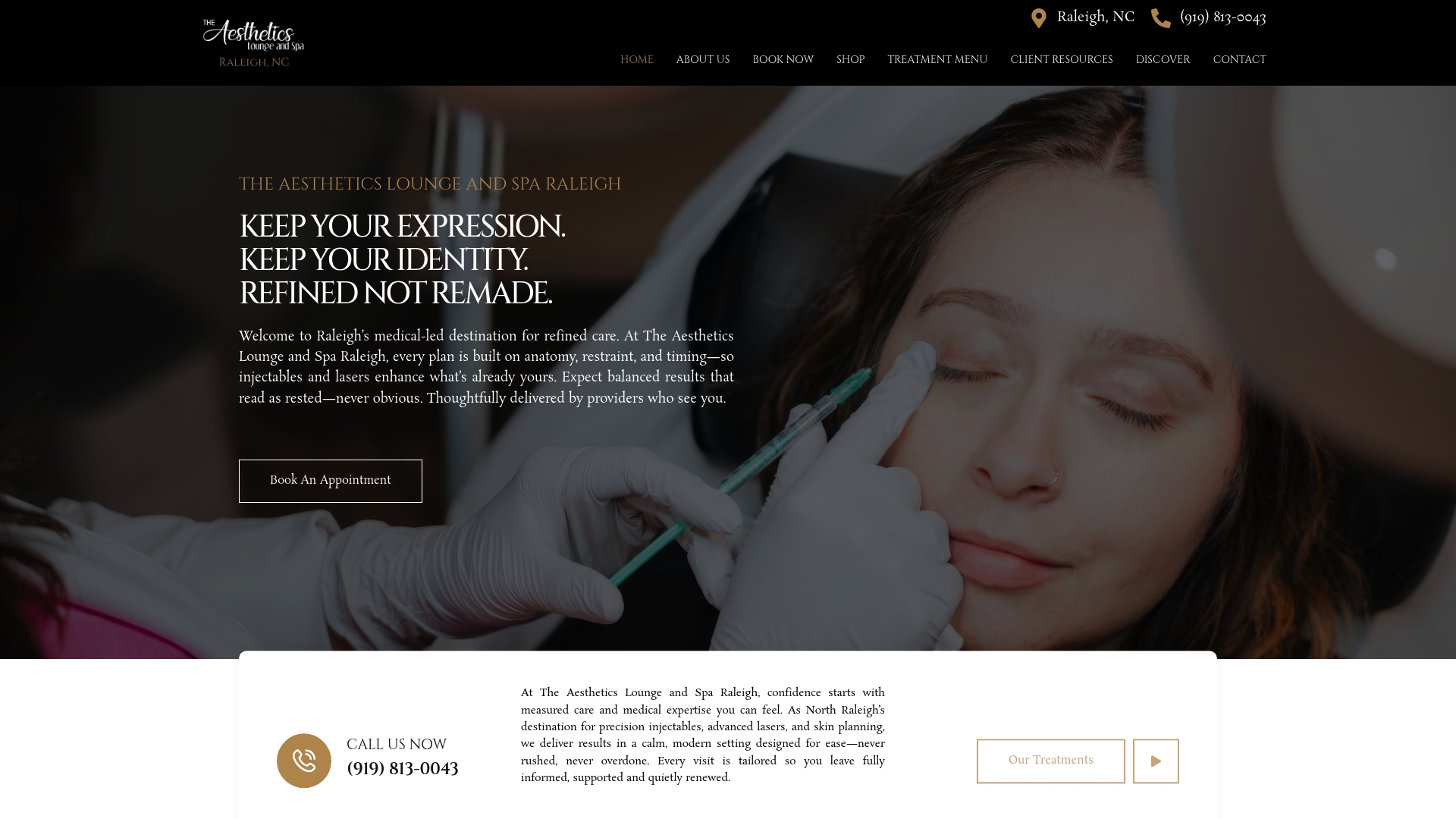 https://raleigh.theaestheticsloungeandspa.com