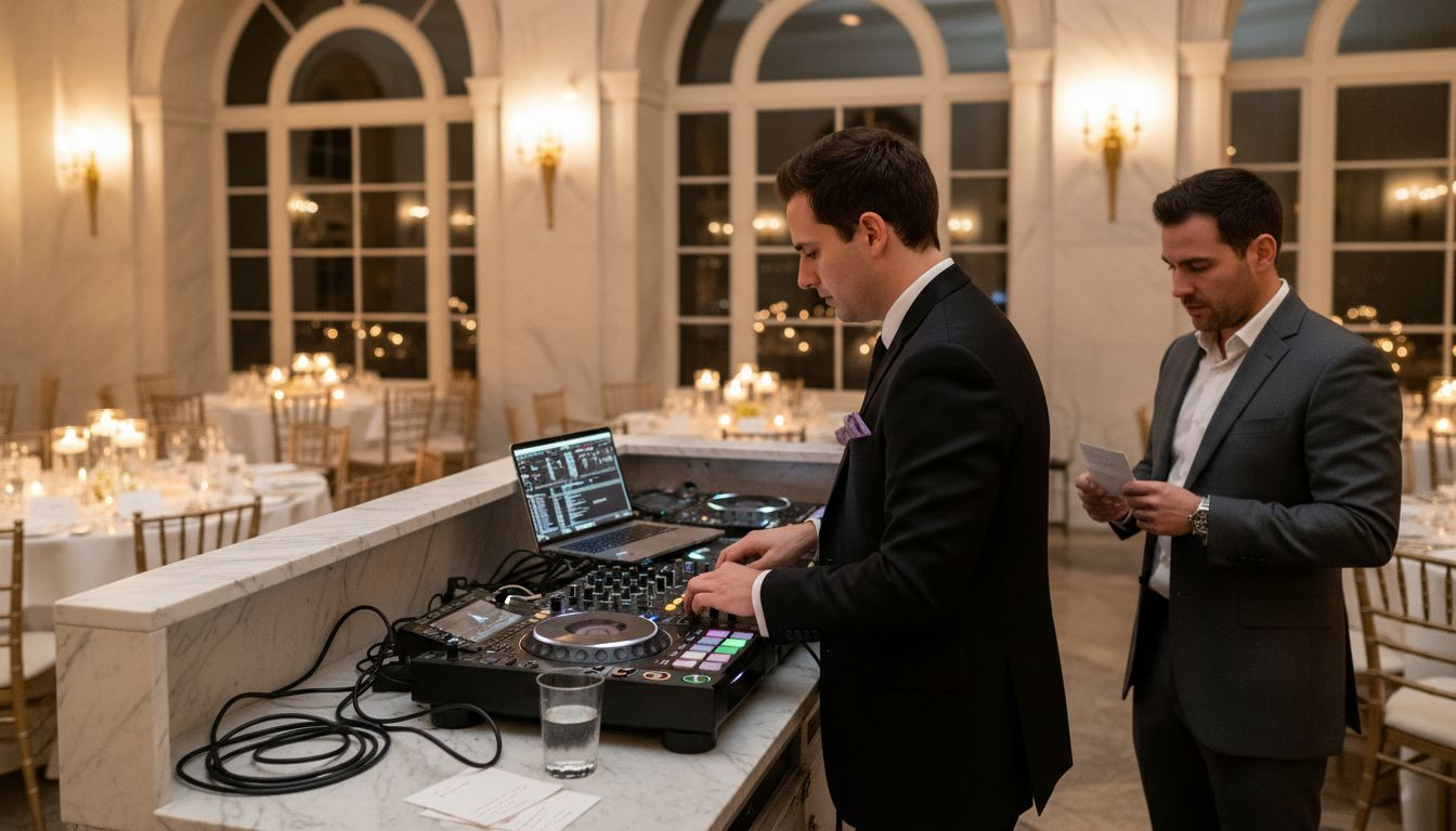 DJ and MC review reception details