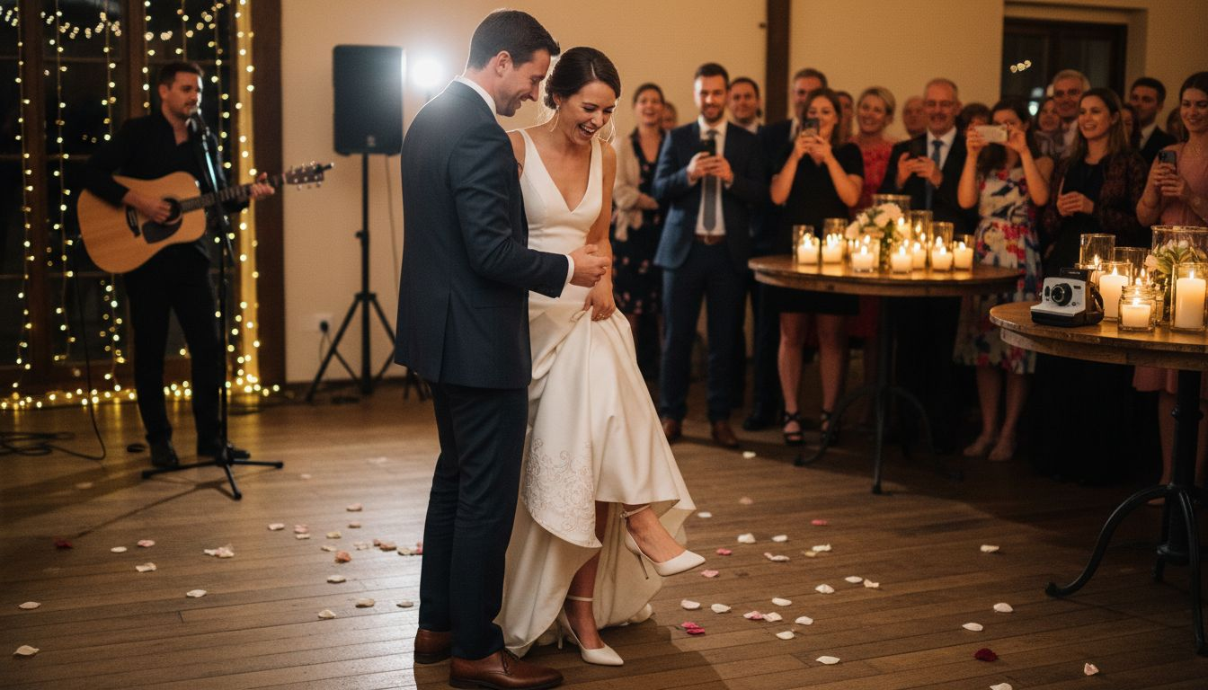 Bride and groom first dance personalized music