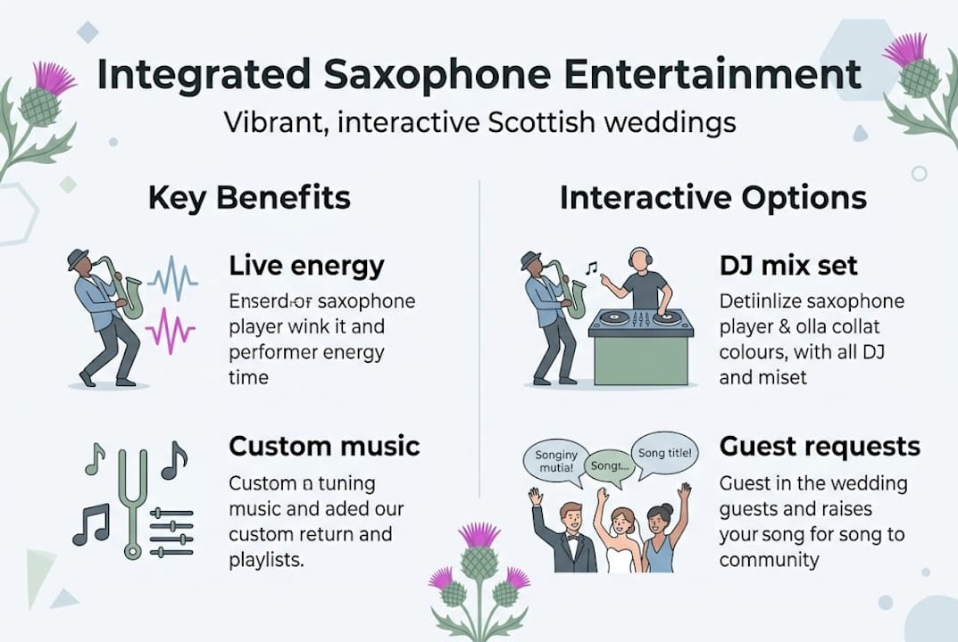 Infographic: saxophone integration benefits and options