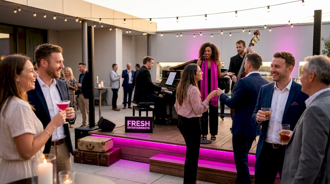 Guests enjoying tailored immersive event entertainment