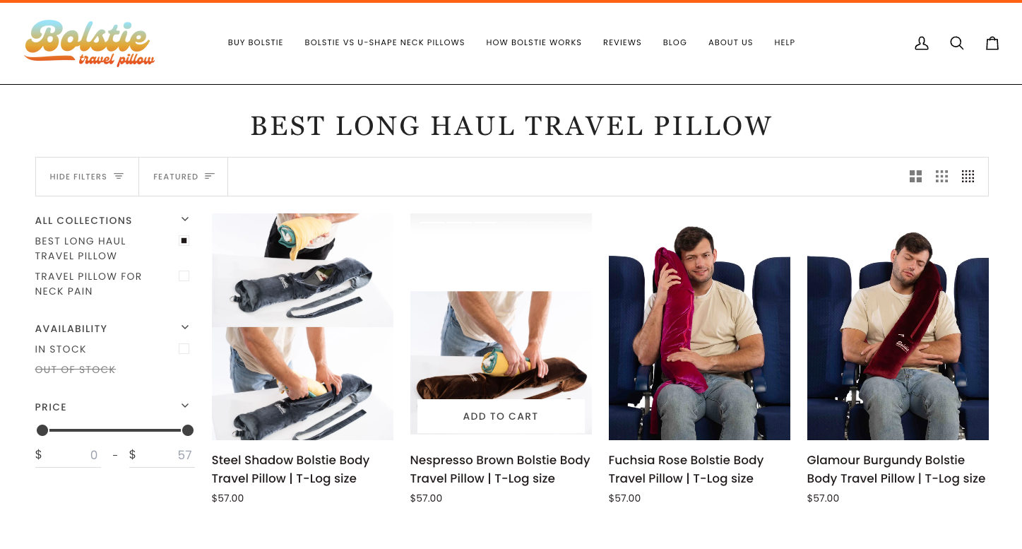 https://bolstietravelpillow.com