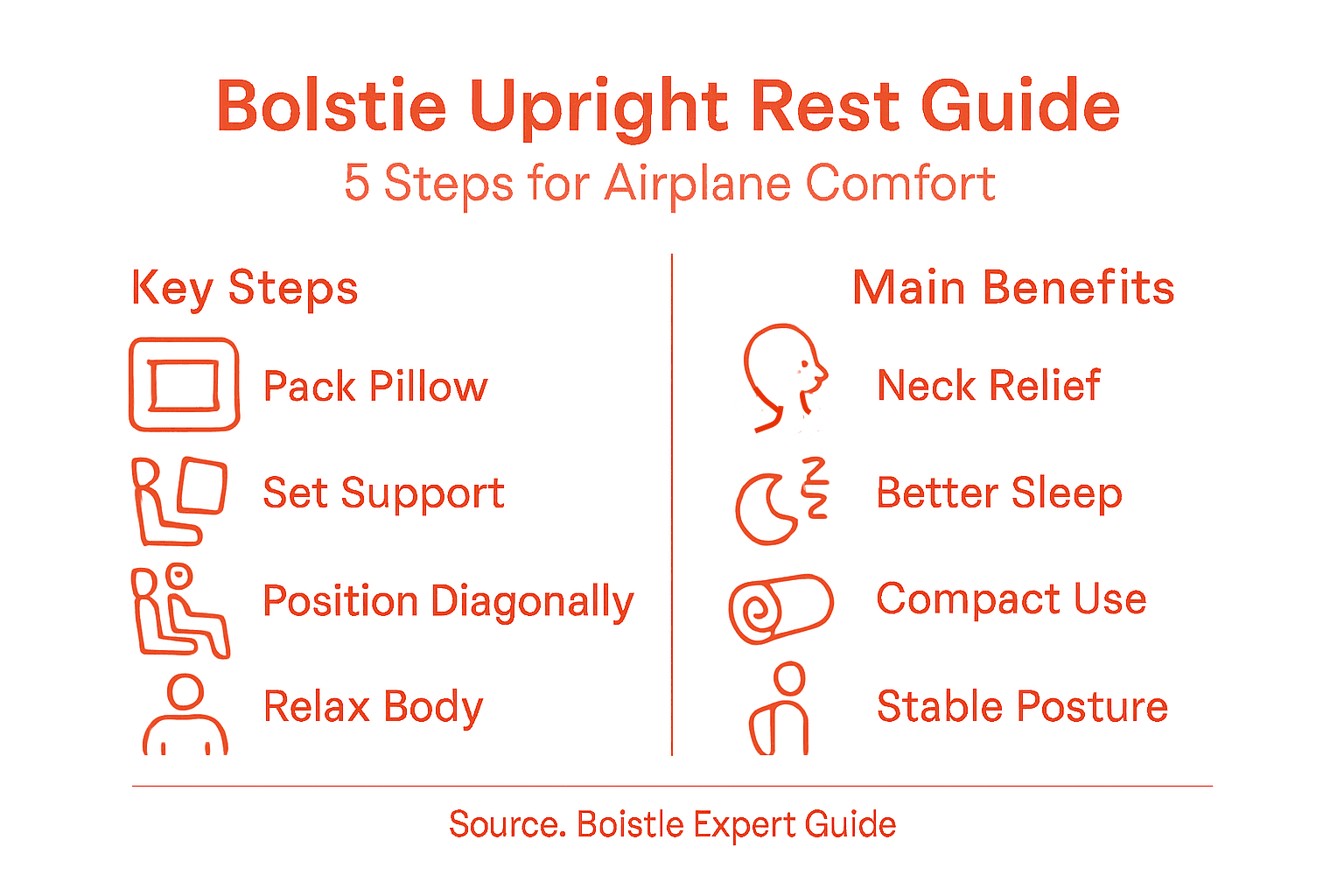 Infographic steps and benefits of Bolstie approach