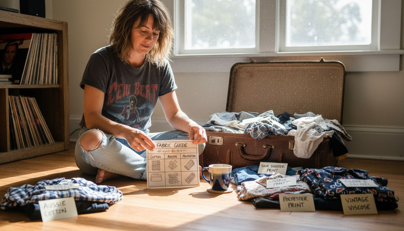 Sorting vintage shirts by era and fabric