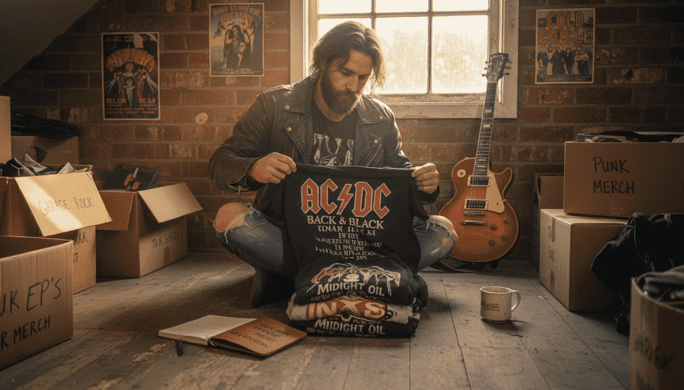 Team authenticates rare ex-tour metal band shirts