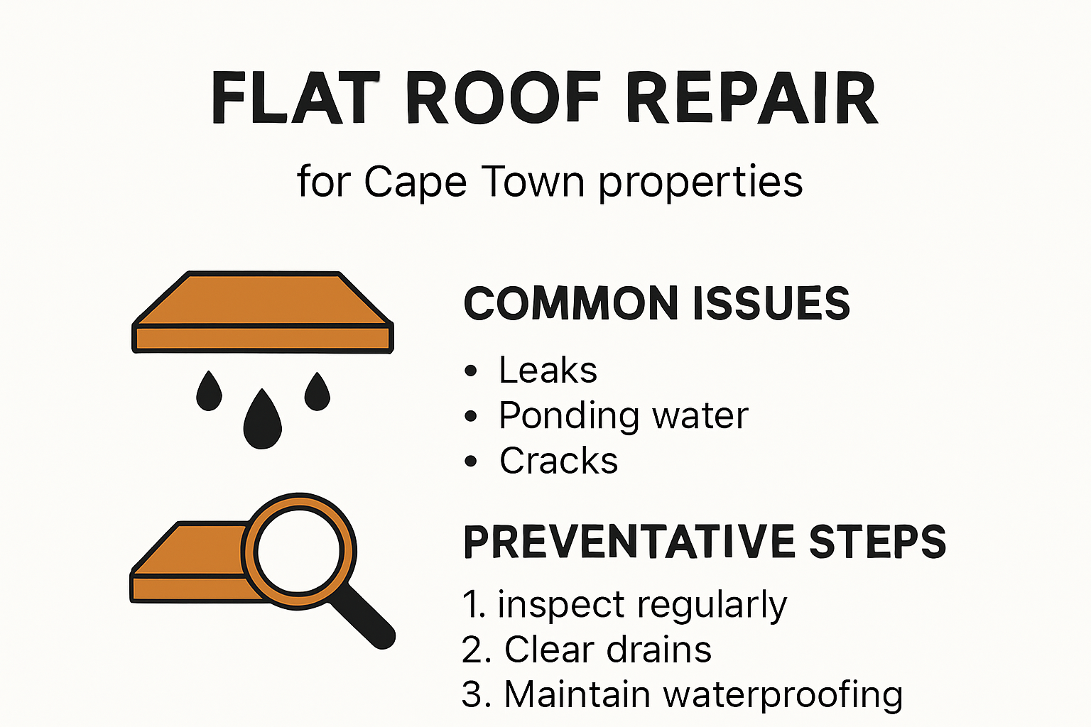 Flat roof repair overview, common problems, and prevention