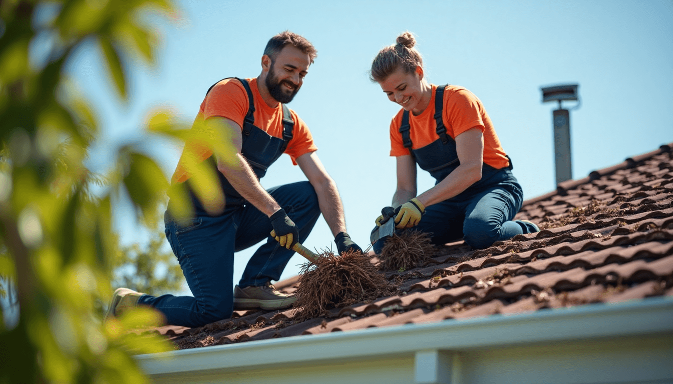 Flat roof spring maintenance inspection in Cape Town