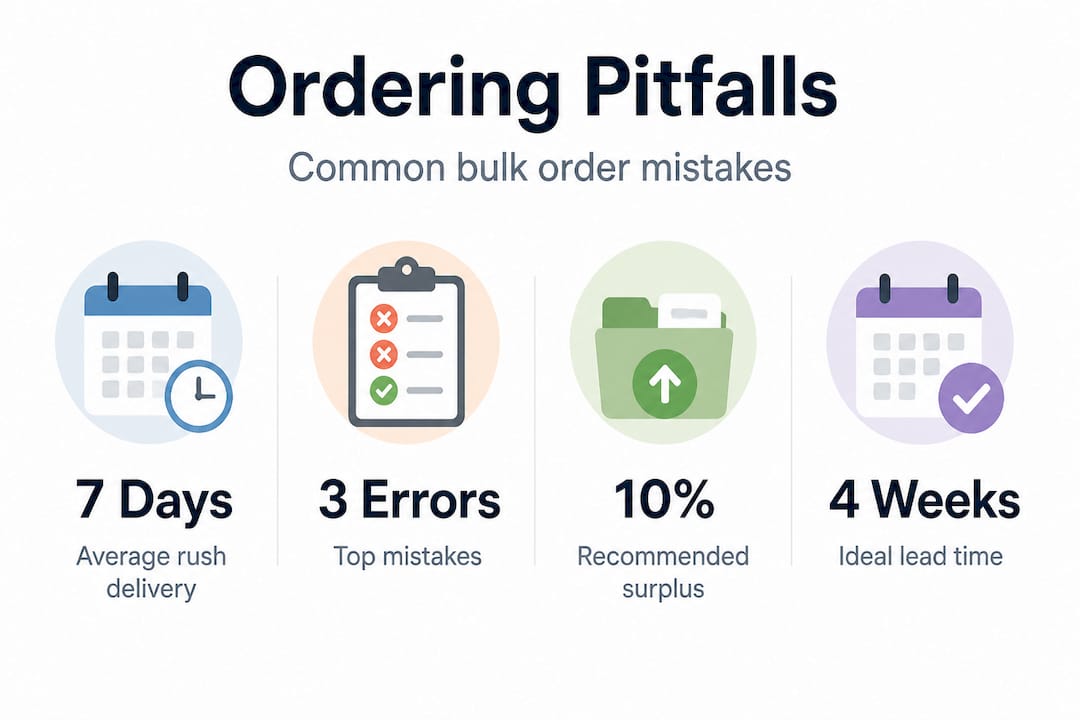 Infographic of top certificate holder order mistakes and facts