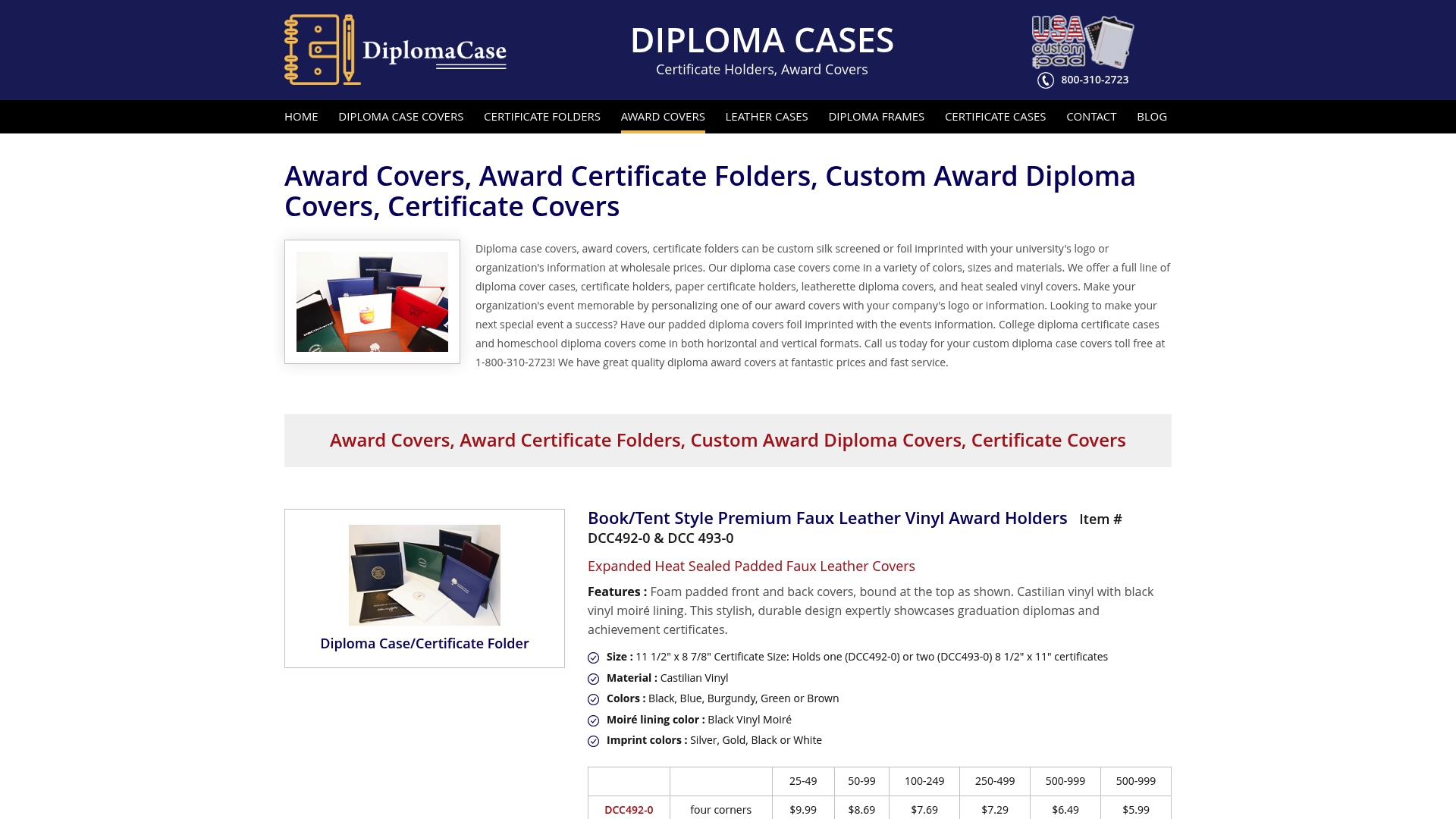 https://diplomacase.com/award-covers.html
