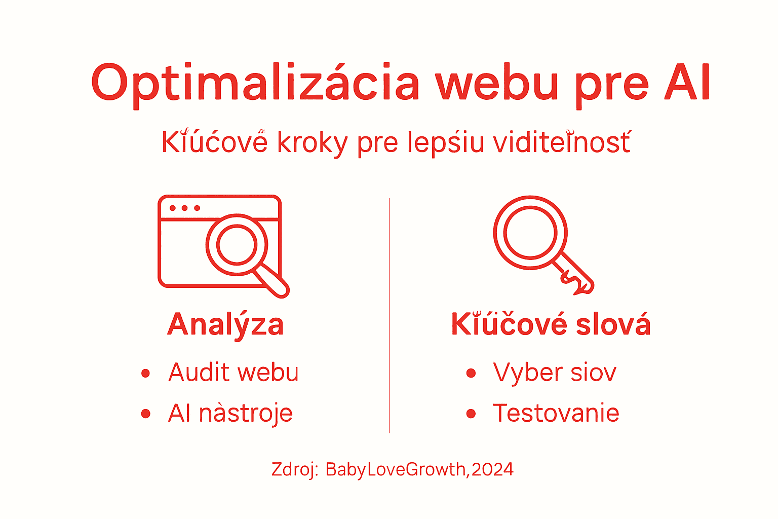 Infografika: ako pripraviť svoj web na umelú inteligenciu – postup krok za krokom