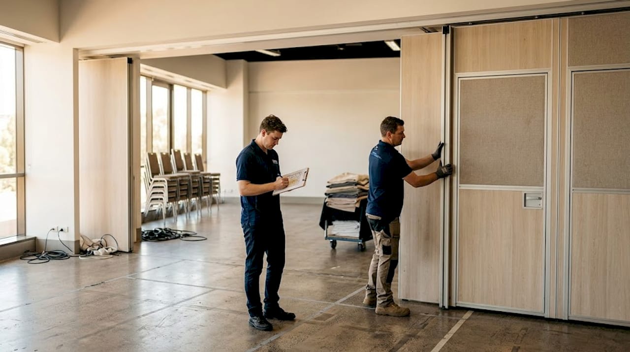What is a multi-purpose venue? Versatile event options 1 Staff reconfiguring venue for new event