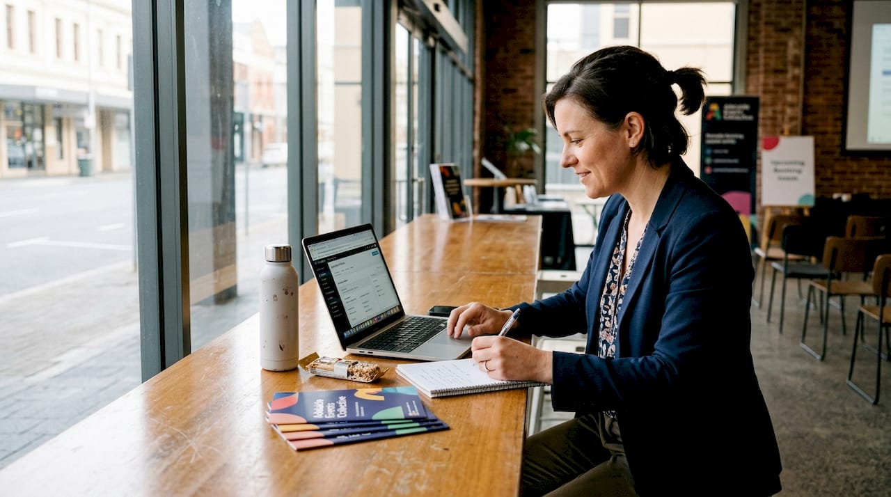 Why updating venue details ensures a picture-perfect Adelaide wedding 2 Venue manager updating online listing details