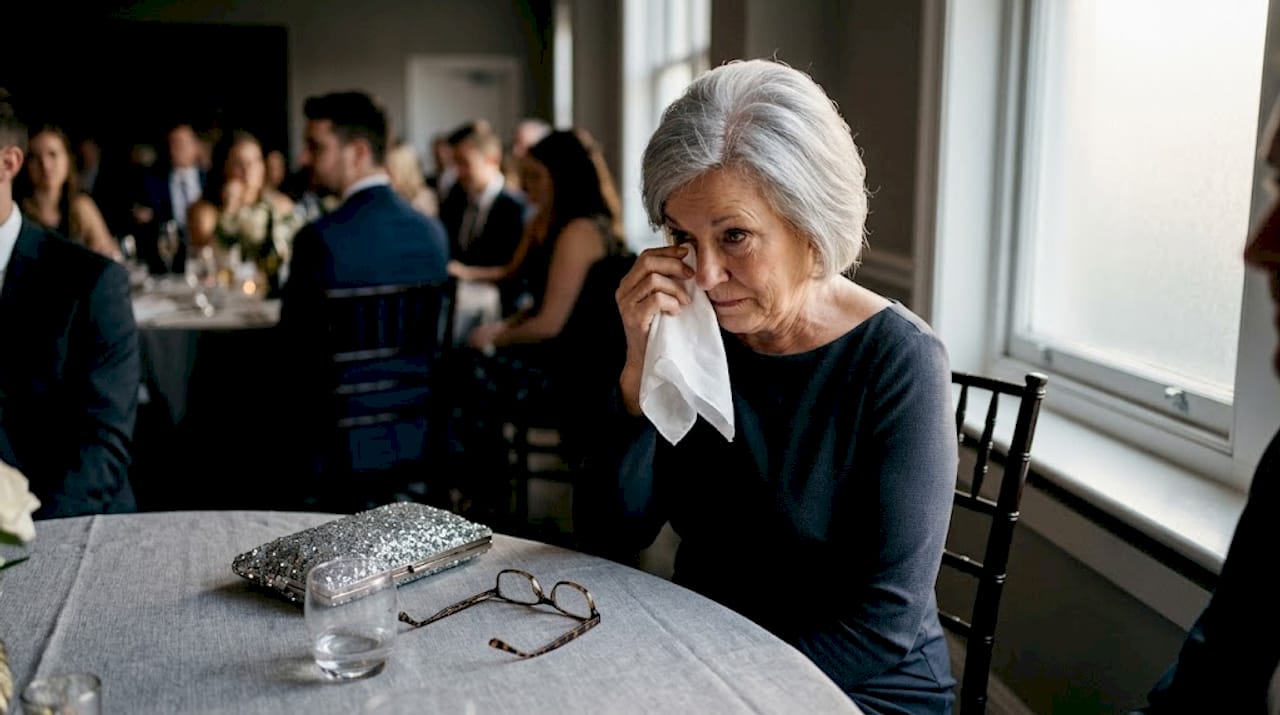 discover documentary style photography for authentic wedding memories 1 Grandmother wiping tears at wedding reception