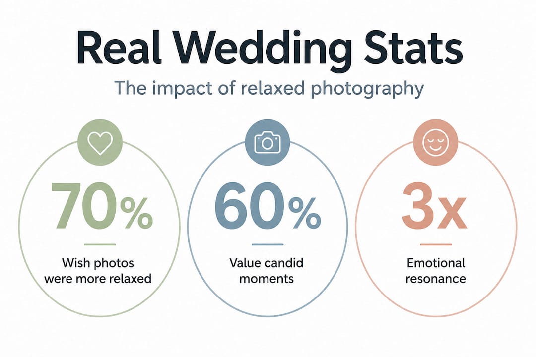 relaxed wedding photography for authentic, joyful memories 41 Infographic: key stats on relaxed wedding photography