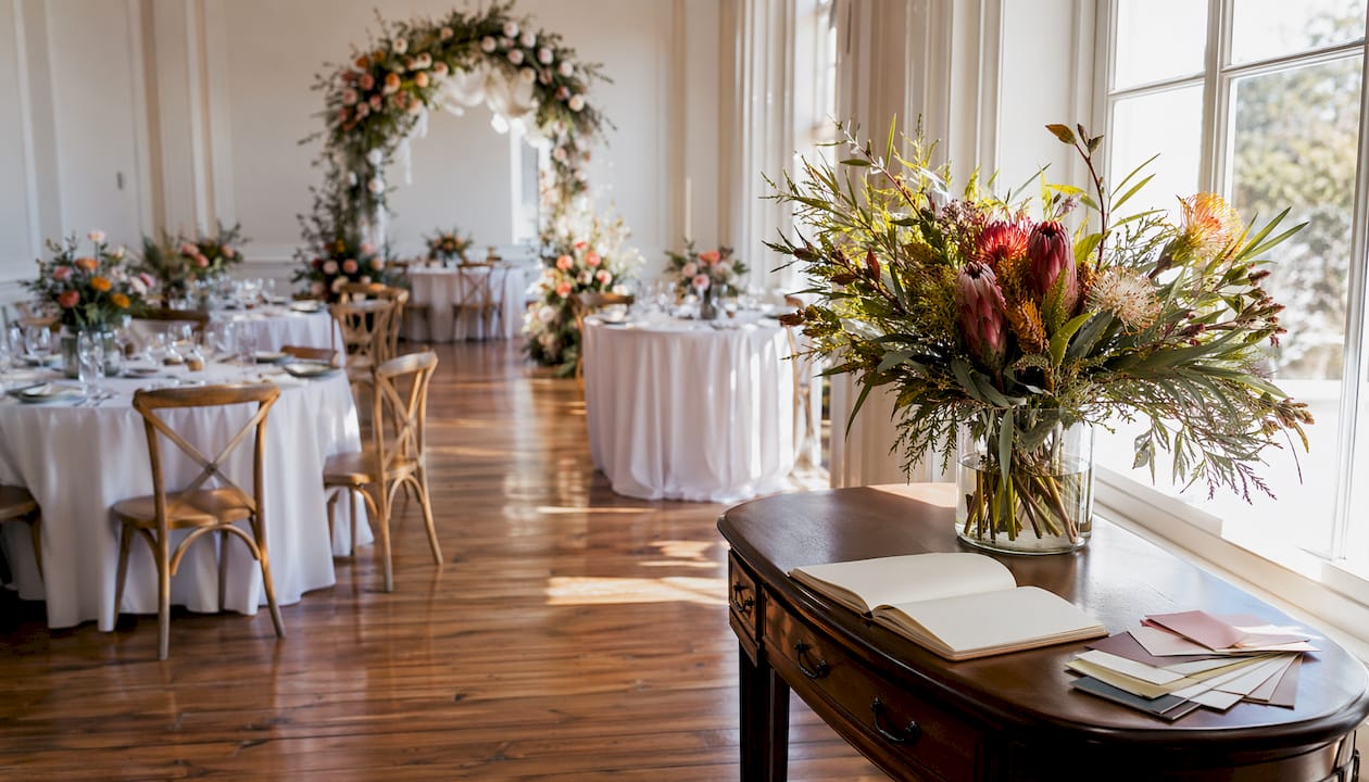 Wedding venue revenue streams: 9 ways to earn more 1 Empty wedding venue ready for events