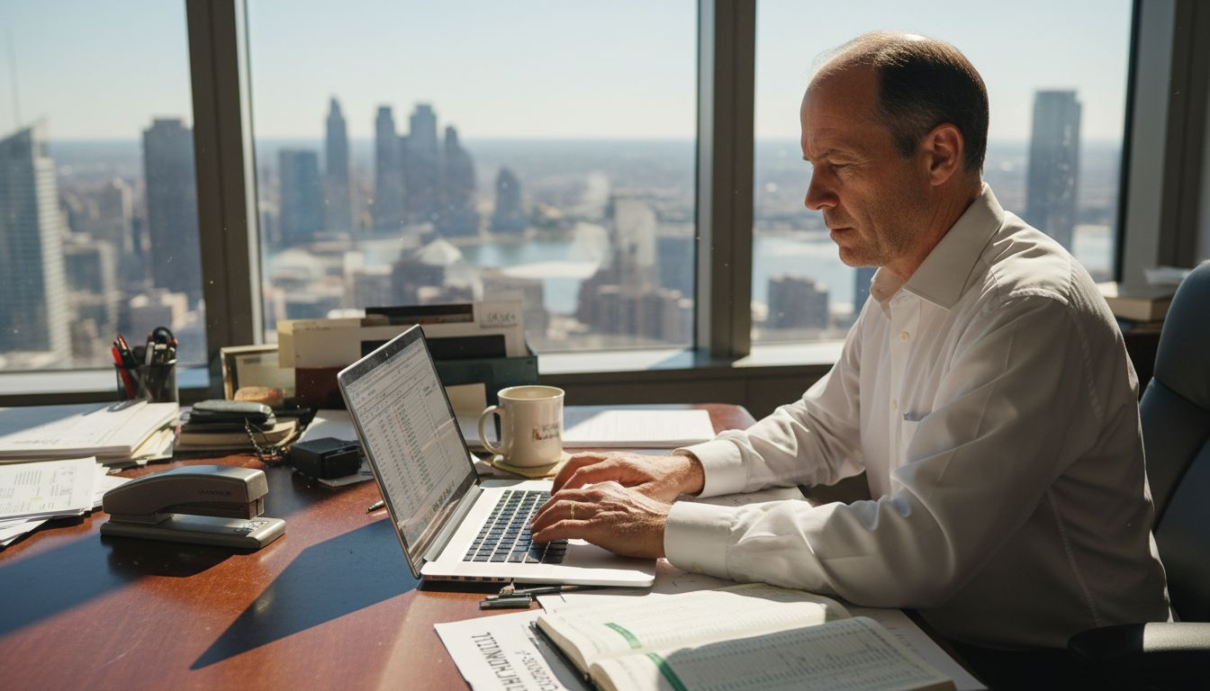 Treasurer managing bitcoin reserve portfolio