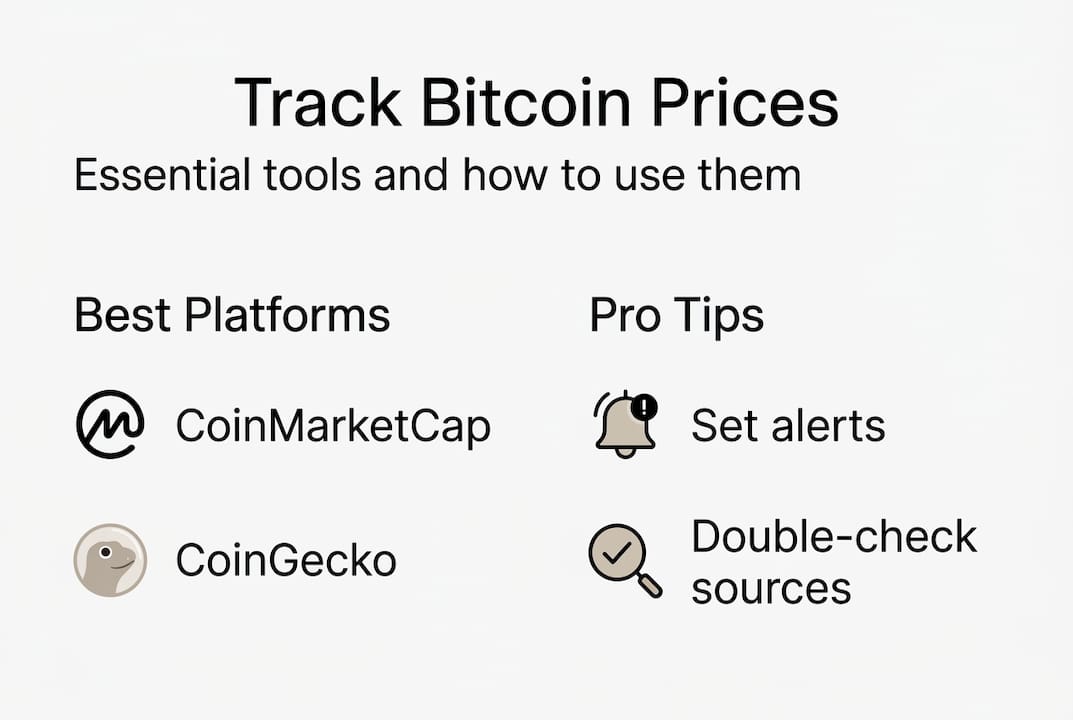 Infographic of major Bitcoin tracking tools and steps