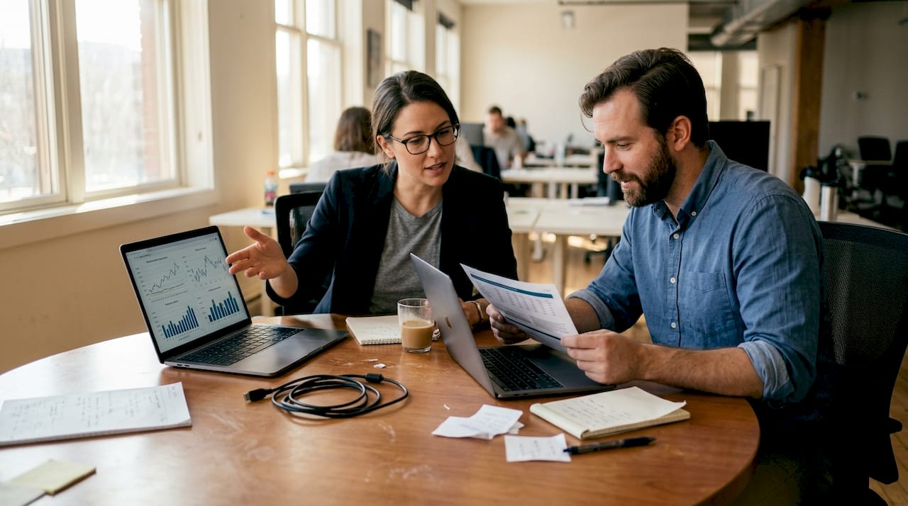 Team meeting on DeFi protocol collaboration