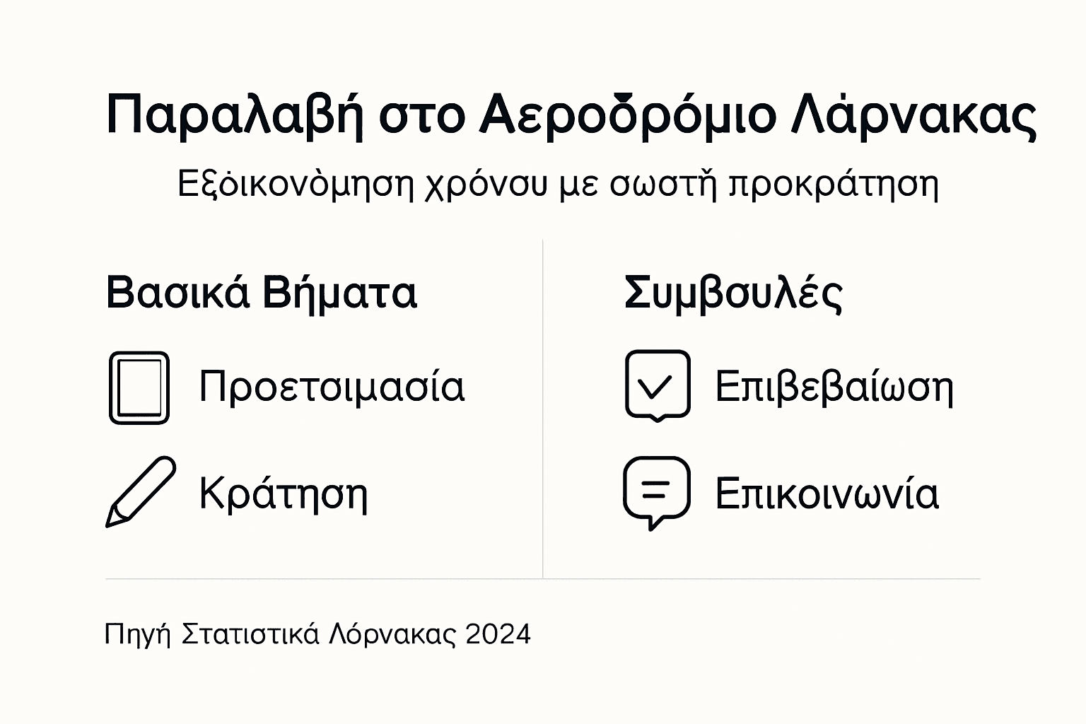 Οδηγός με πρακτικές συμβουλές και βήματα για παραλαβή από το αεροδρόμιο της Λάρνακας — όλα όσα πρέπει να γνωρίζετε για μια εύκολη και γρήγορη διαδικασία.
