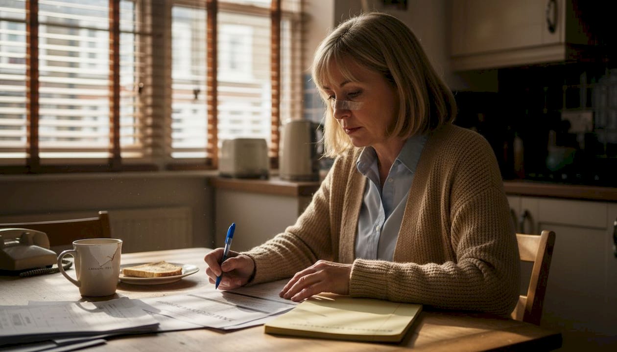 Property manager reviews drainage inspection documents