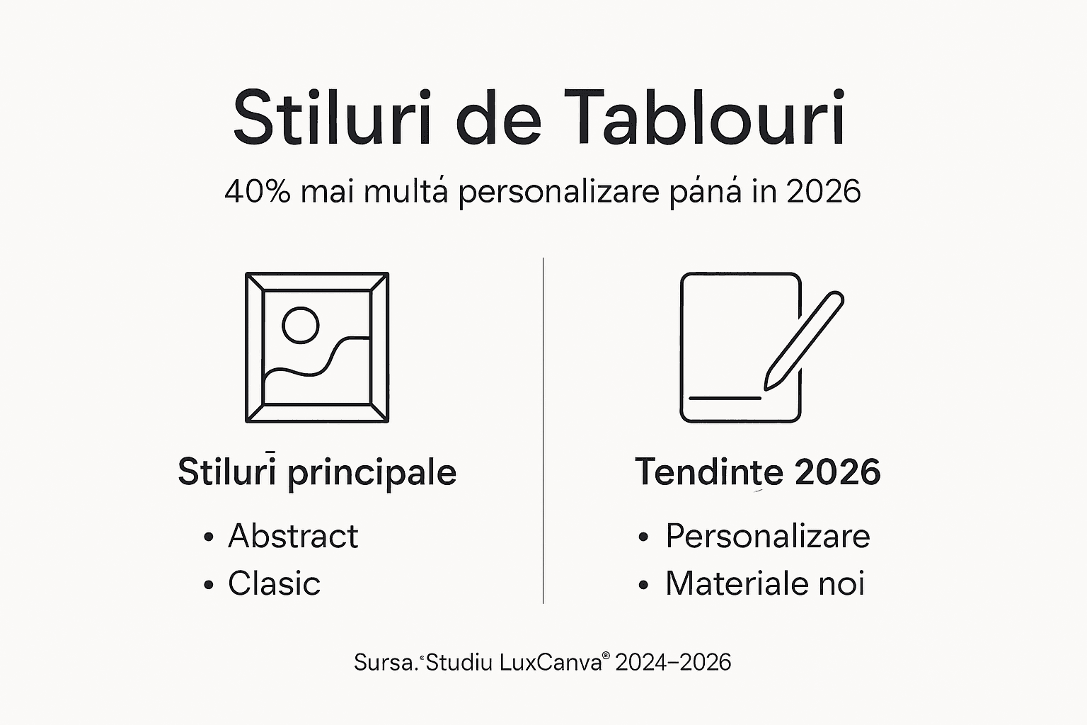 Infografic: tipuri de stiluri și tendințe în personalizare