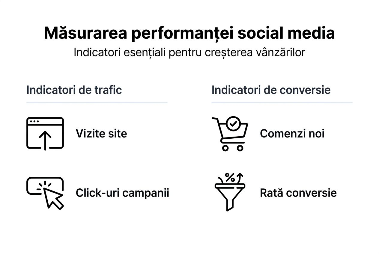 Infografic: Cum evaluăm rezultatele pe rețelele sociale