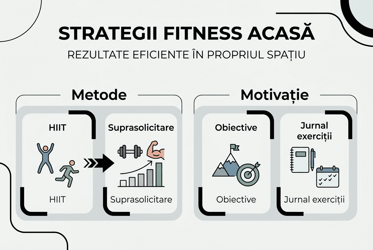 Infografic: cele mai eficiente metode pentru a face sport acasă