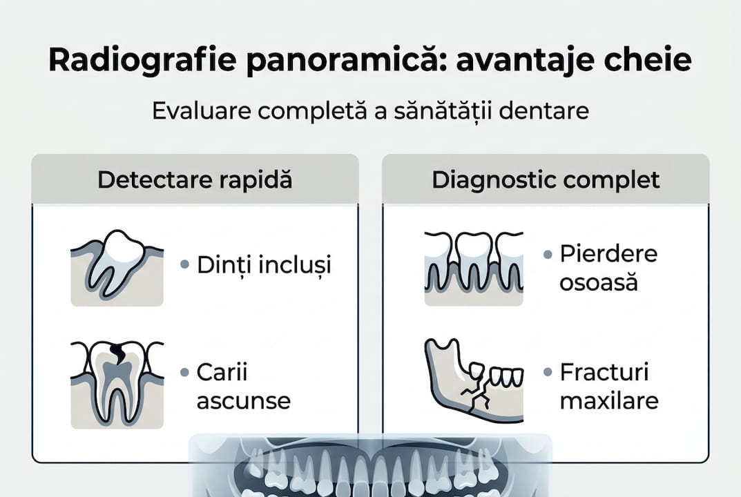 Infografic: De ce merită să faci o radiografie panoramică dentară