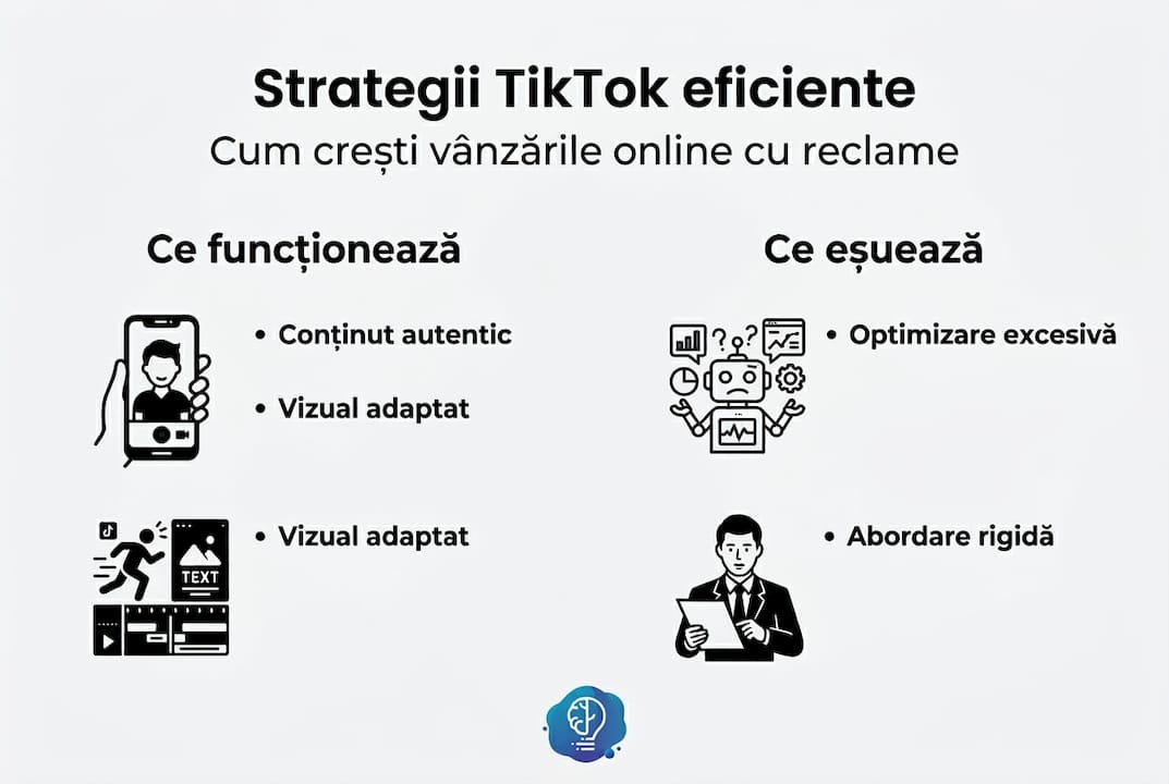 Infografic: cele mai eficiente tactici pentru reclame pe TikTok