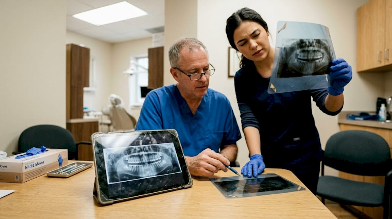 Realizăm radiografii dentare, atât digitale, cât și clasice, direct la cabinet.