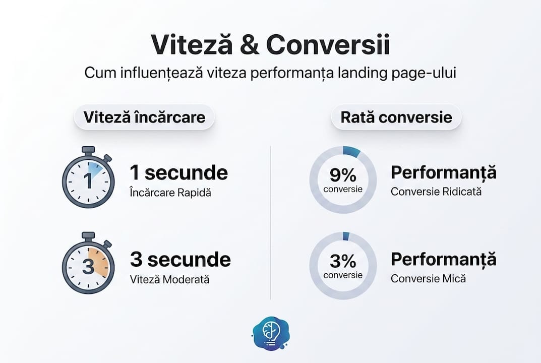 Infografic: Cum influențează viteza unei pagini de destinație rata de conversie