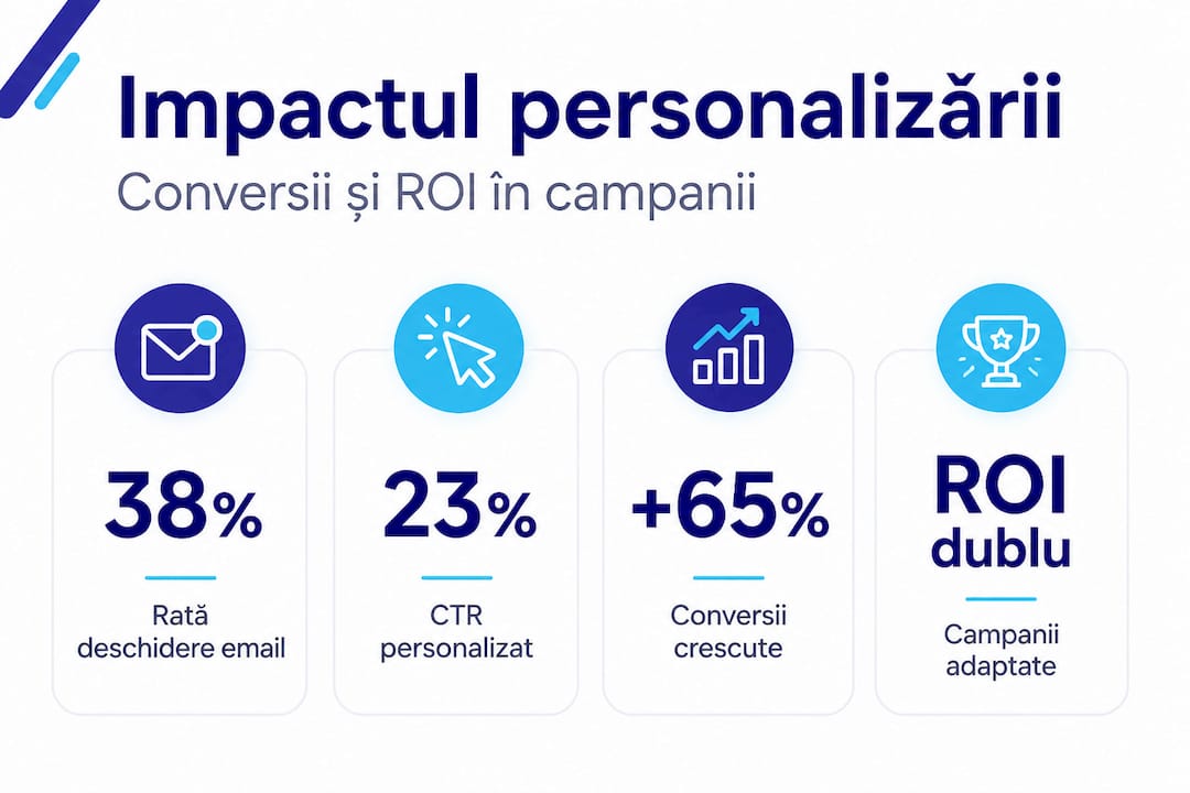Infografic: Cele mai importante statistici despre personalizarea campaniilor de marketing