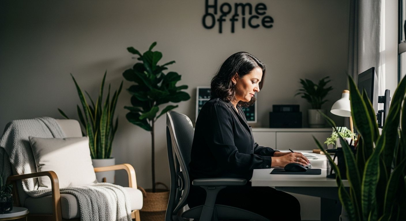 quiet home office