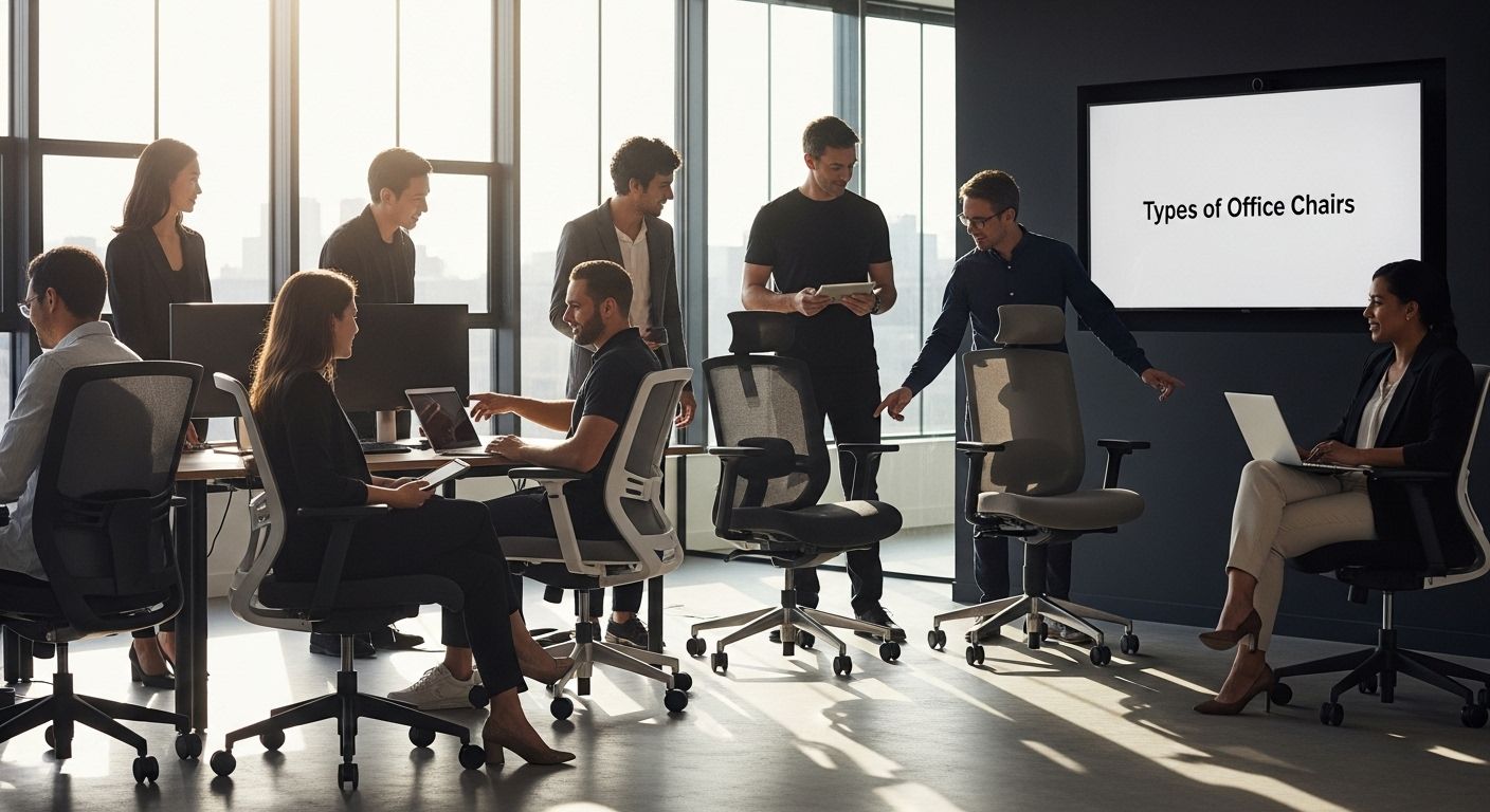 types of office chairs