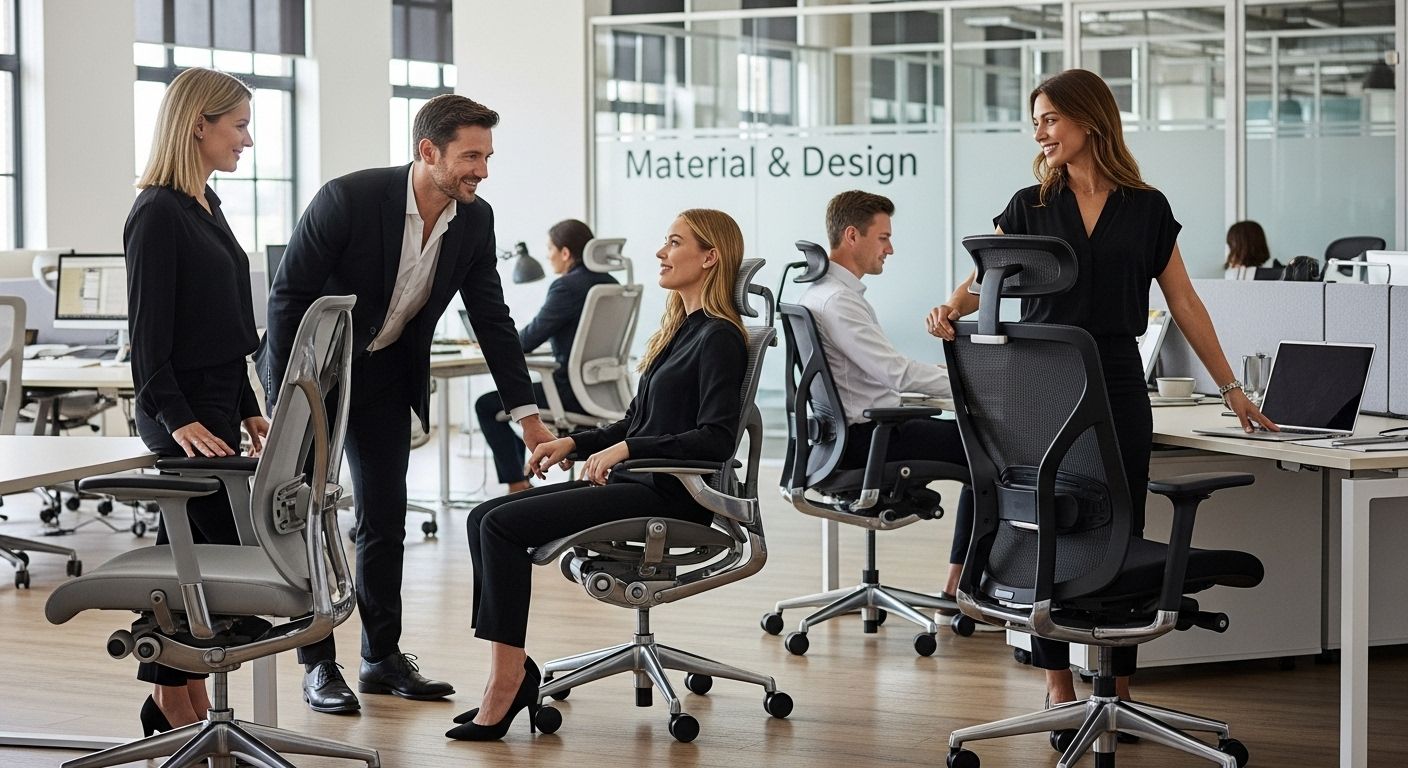 executive chair design materials office