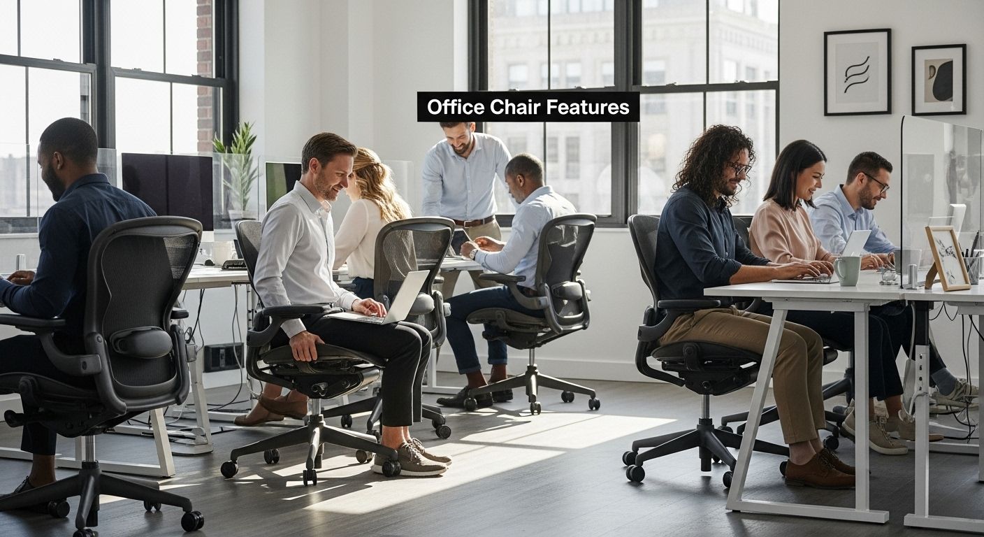 ergonomic office chair features