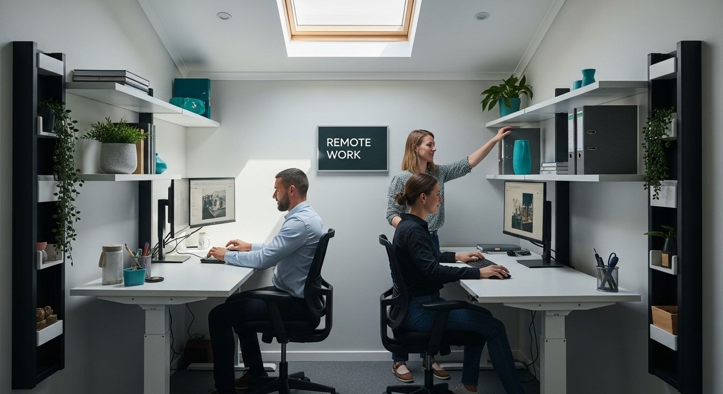 remote work small office Namibia