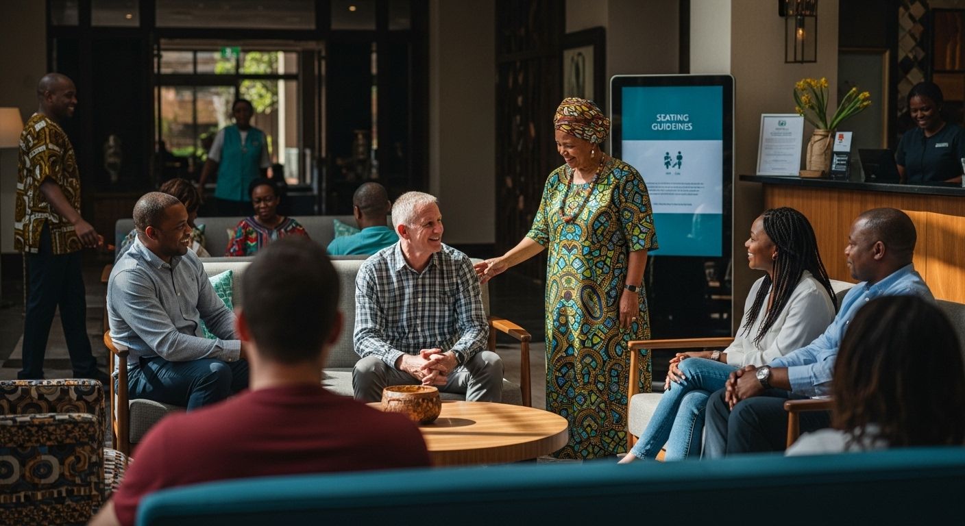 Southern Africa hospitality lobby