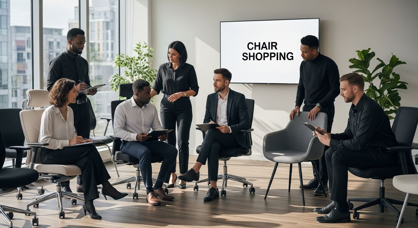 chair shopping checklist