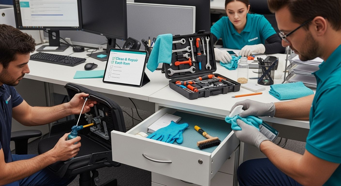 office furniture cleaning repair