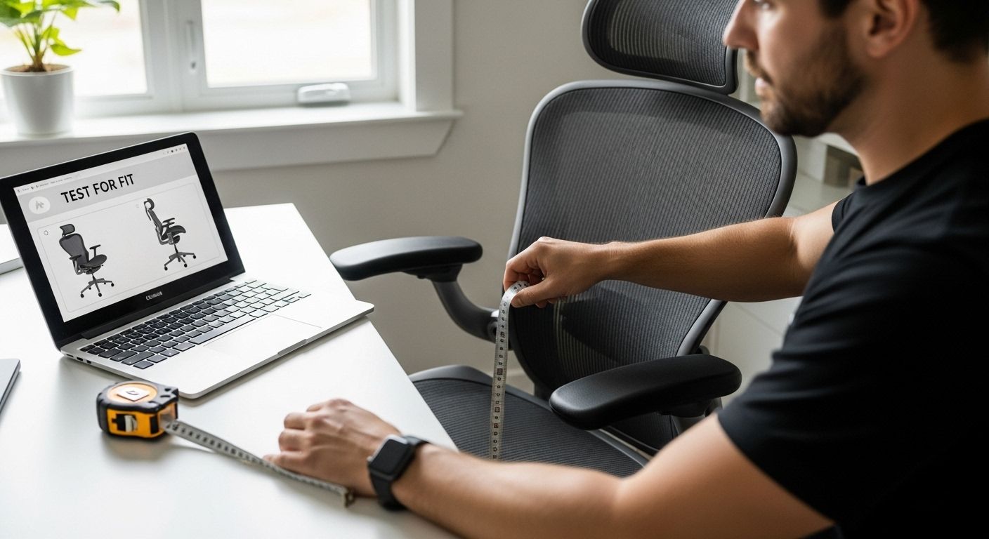 office chair adjustment